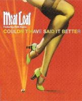 Meat Loaf: Couldn't Have Said It Better (Music Video) - Poster / Main Image