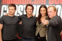 Jeremy Renner, Tom Cruise, Paula Patton & Brad Bird