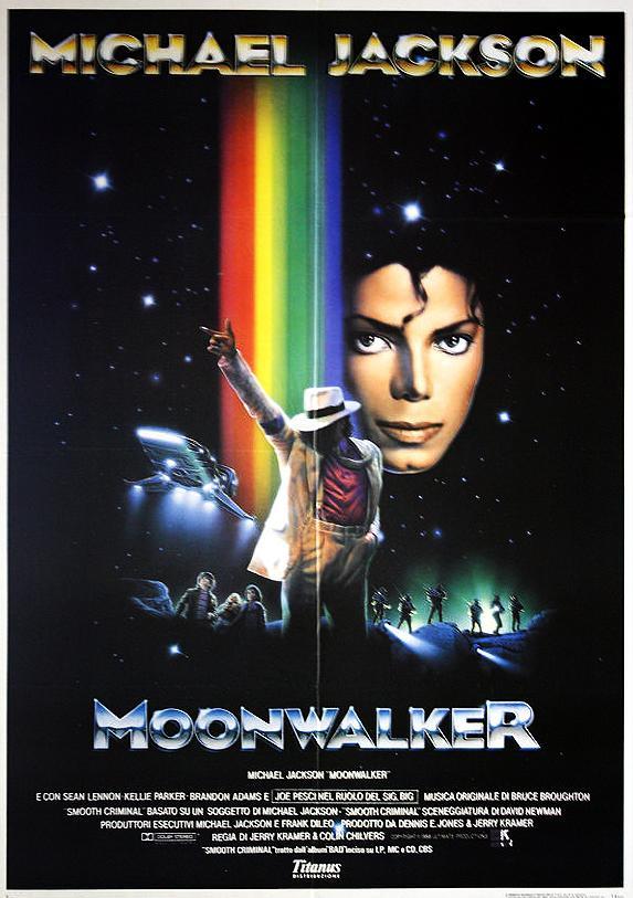 Michael Jackson Moonwalker Movie Poster