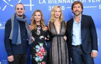 Darren Aronofsky, Michelle Pfeiffer, Jennifer Lawrence & Javier Bardem
