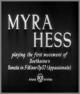 Myra Hess (S) (S)