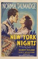 Noches de Nueva York  - Posters