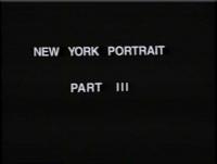 New York Portrait: Chapter III (S) - 