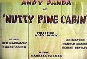 Andy Panda: Nutty Pine Cabin (C)