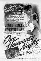 One Heavenly Night  - Posters