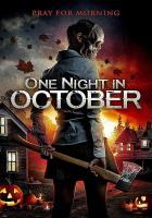 One Night in October  - Poster / Imagen Principal