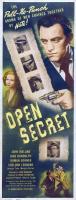 Open Secret  - Posters