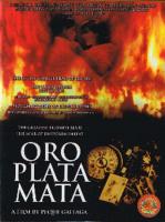 Oro, Plata, Mata  - Poster / Imagen Principal