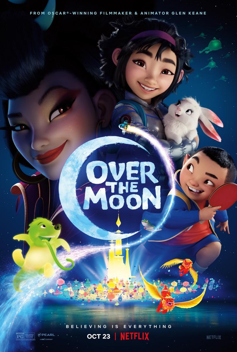 over the moon 230005186 large - Más allá de la Luna Dual (2020) Animación