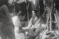 Satyajit Ray &  Karuna Bannerjee