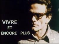 Pier Paolo Pasolini: vivre et encore plus  - 