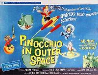 Pinocho y la ballena del espacio  - Posters