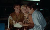 Maurice Ronet, Viviane Chantel & Alain Delon