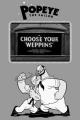 Popeye the Sailor: Choose Your 'Weppins' (S)