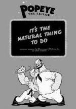 Popeye the Sailor: It's the Natural Thing to Do (S)