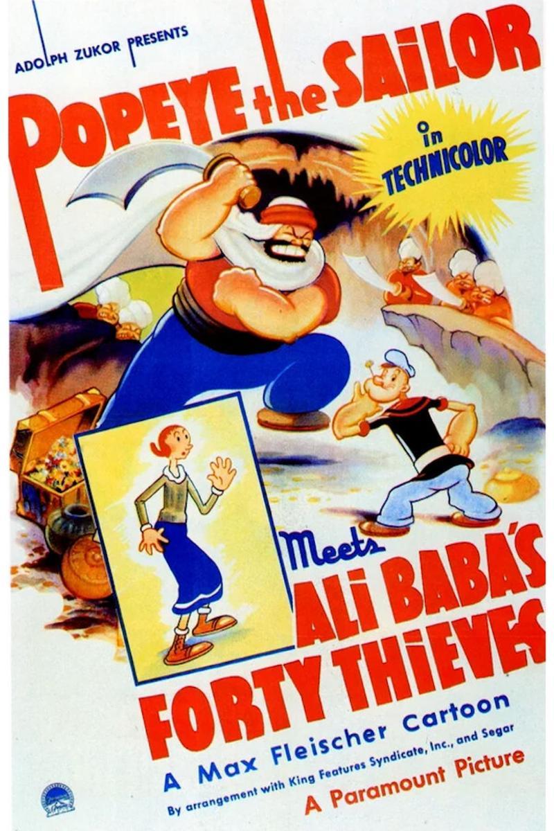 Popeye the Sailor Meets Ali Baba's Forty Thieves (S) (1937) - Filmaffinity