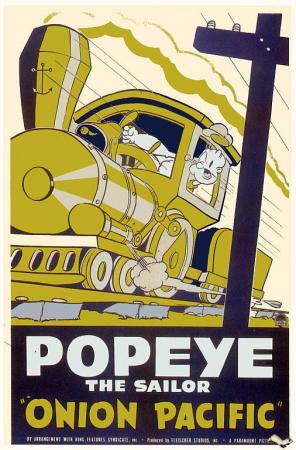Popeye el Marino: Carrera de trenes (C)