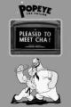 Popeye the Sailor: Pleased to Meet Cha! (S)