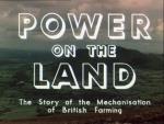 Power on the Land (C)
