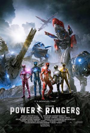 póster de la película de acción Power Rangers