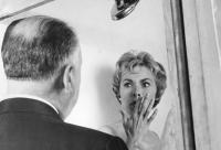 Alfred Hitchcock & Janet Leigh