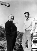 Alfred Hitchcock & Anthony Perkins