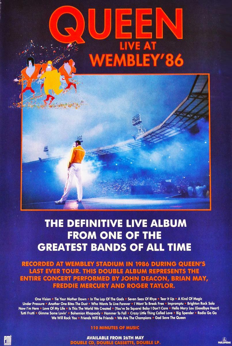 Queen Live At Wembley 86 1986 FilmAffinity