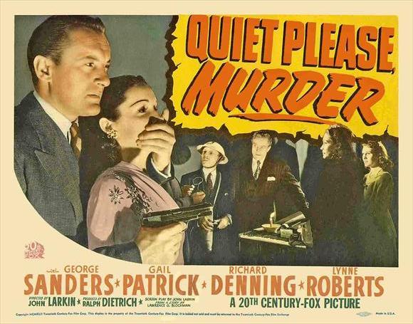 Quiet Please: Murder  - Posters