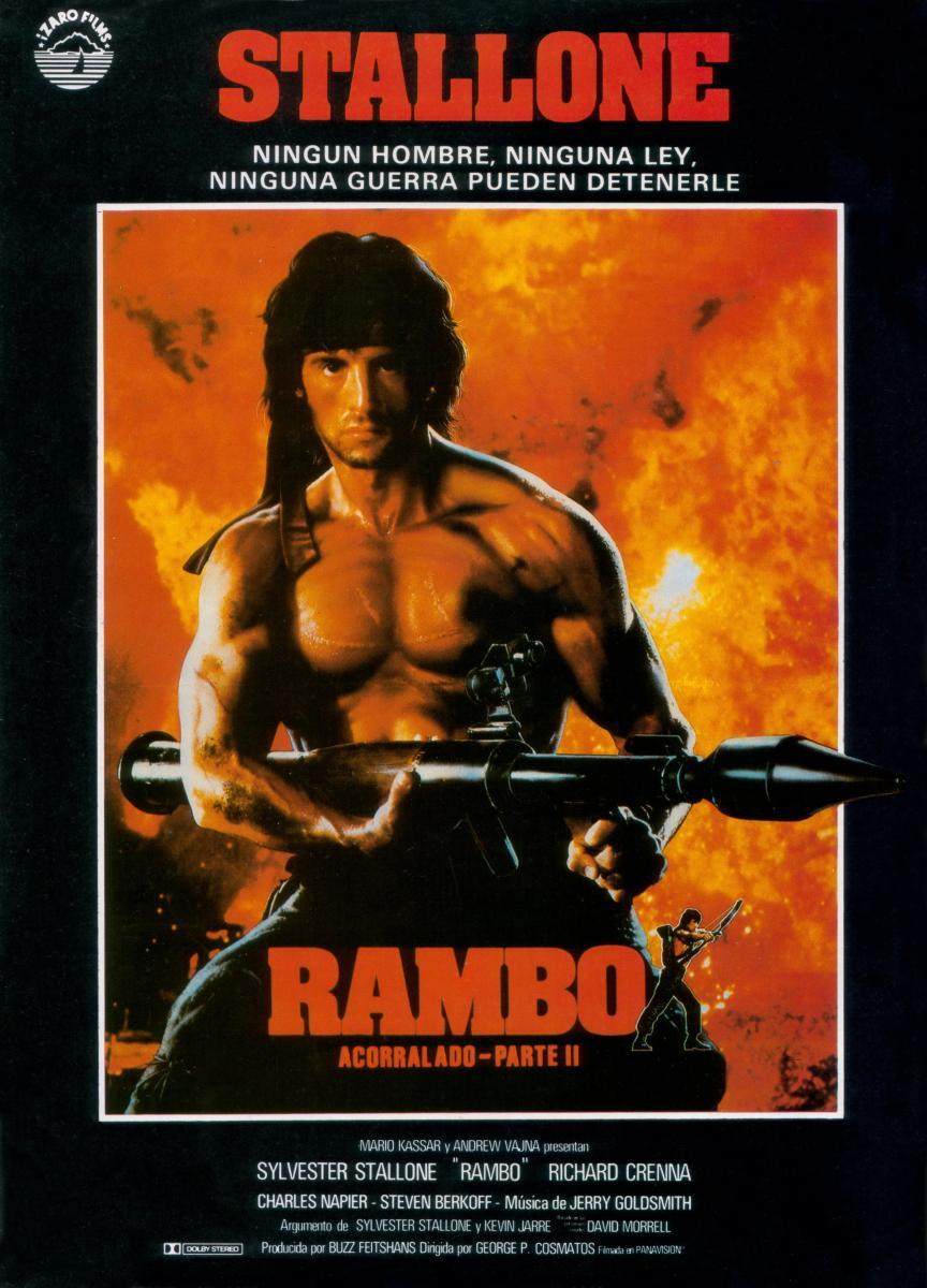 Rambo 2 - La misión  - Posters