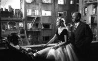 James Stewart, Grace Kelly & Alfred Hitchcock