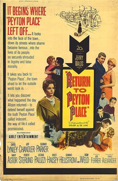 Return to Peyton Place  - Posters