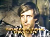 Richie Brockelman, Private Eye (TV Series) - Poster / Main Image