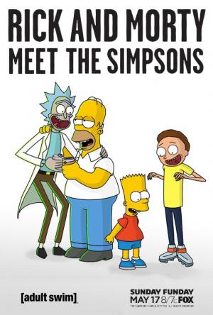 Rick y Morty: Simpsons Couch Gag (C)