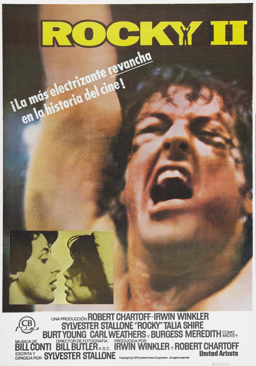 Rocky II, la revancha  - Posters