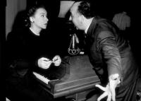 Joan Chandler & Alfred Hitchcock