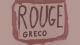 Rouge Greco Rouge 