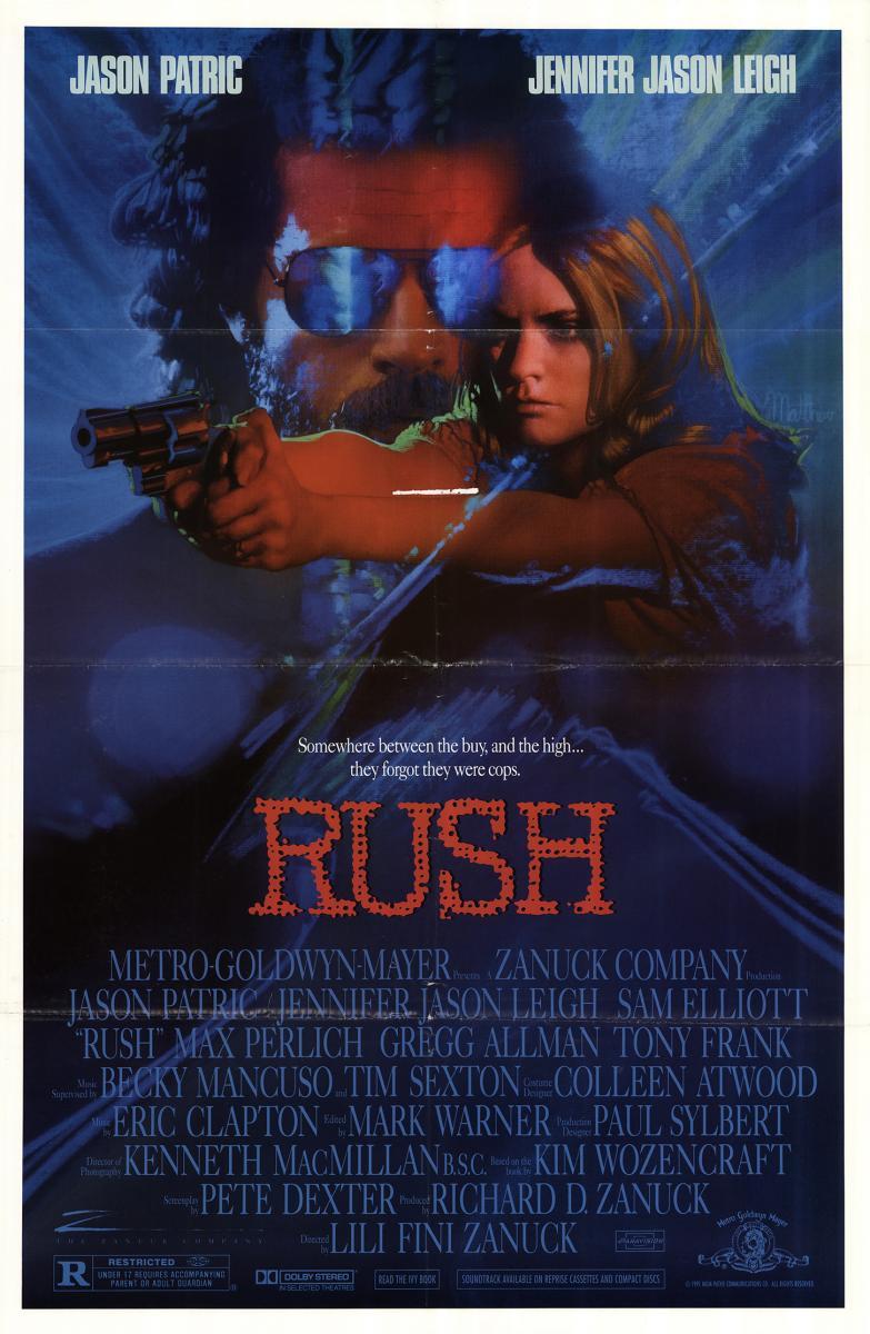 27 Best Pictures Rush Movie 1991 Soundtrack - Rush ORIG Movie Poster, 1991 Jason Patric Jennifer Jason ...