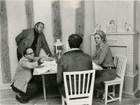 Ingmar Bergman, Liv Ullmann, Erland Josephson & Sven Nykvist