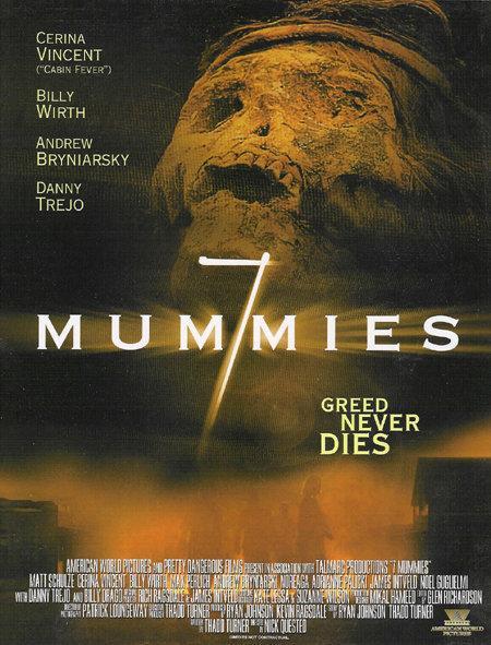 Seven Mummies  - Posters