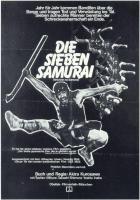 Los siete samuráis  - Posters