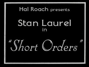 Short Orders (C)