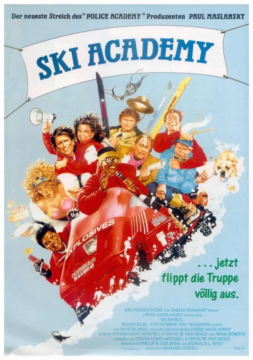 Disparatada patrulla de esquí  - Posters