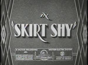 Skirt Shy (C)