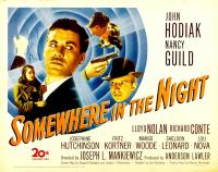 Somewhere in the Night  - Posters