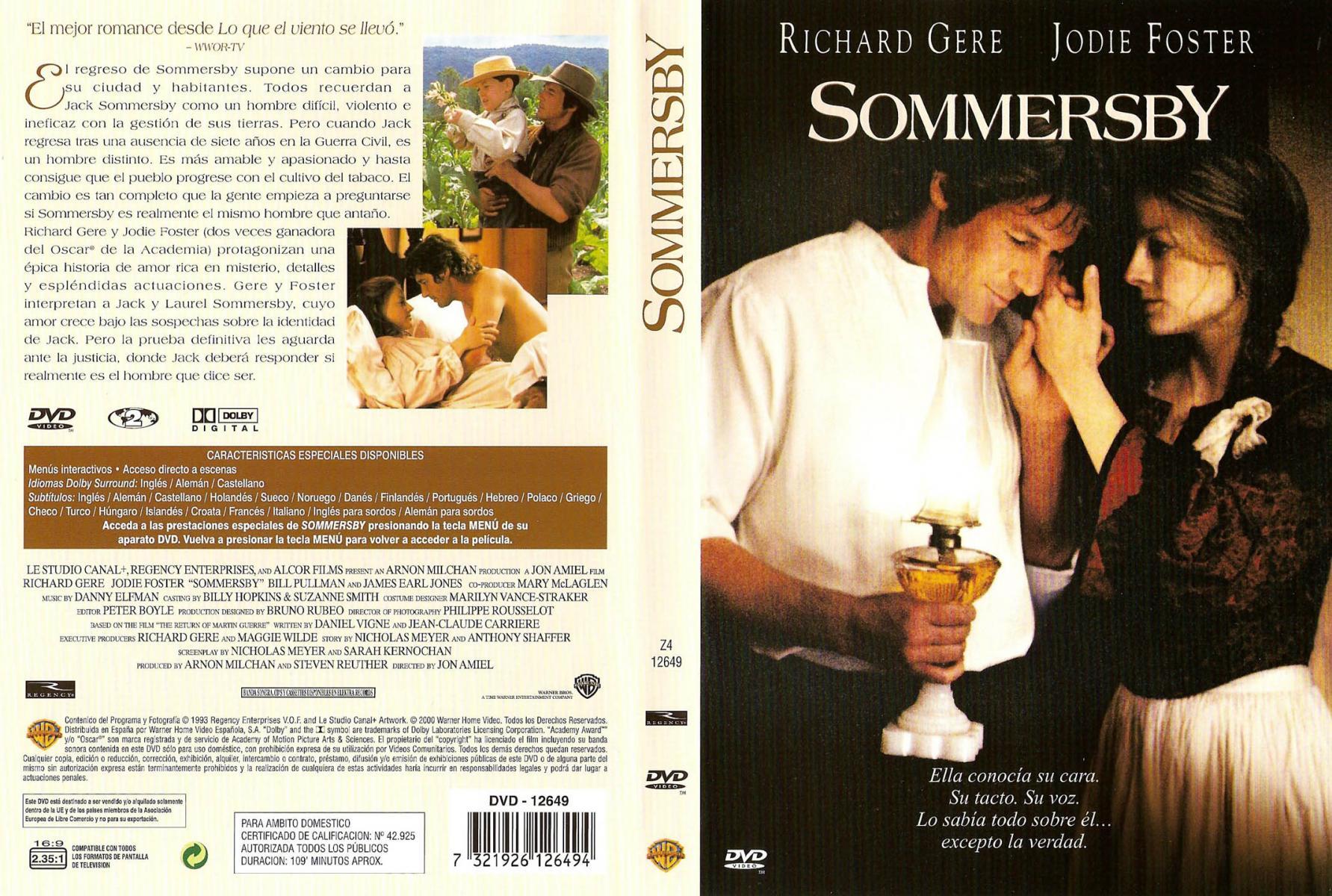 Sommersby  - Dvd