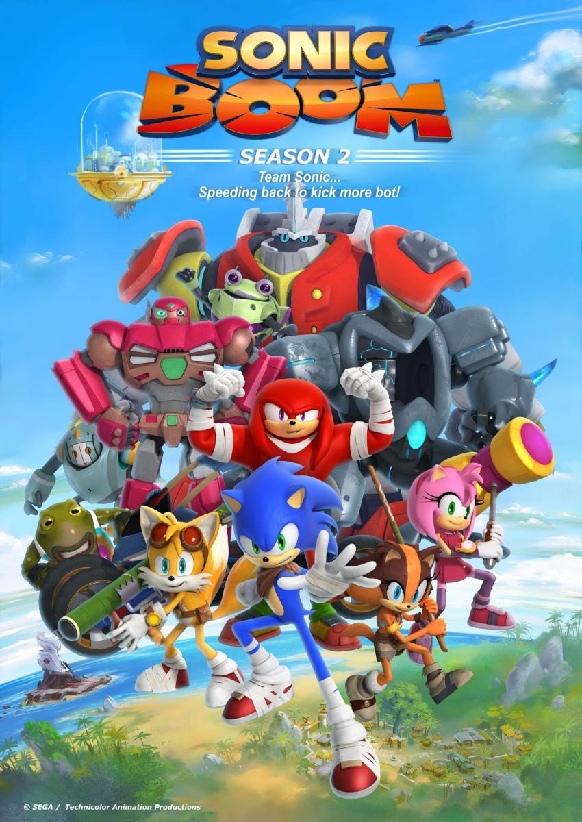 Sonic Boom (TV Series 2014–2017) Sonic Boom: La Serie Completa (2014–2017) [E-AC3 2.0 + SRT] [Netflix]  Sonic_boom_tv_series-481892001-large