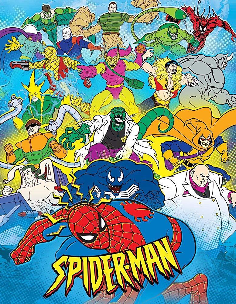 spider - Spider-Man: The Animated Series (1994 - 1998) Spider-Man: La Serie Animada (1994 - 1998) [AAC 2.0] [Disney Plus]  Spider_man_the_animated_series_spiderman_tv_series-340768607-large