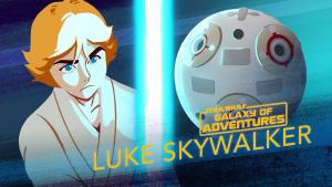 Star Wars Galaxy of Adventures: Luke Skywalker - Entrenamiento con el sable de luz (C)