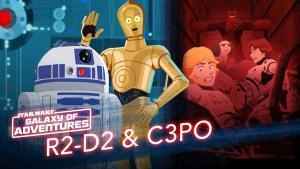 Star Wars Galaxy of Adventures: R2-D2 y C-3PO - Rescate del compactador de basura (C)