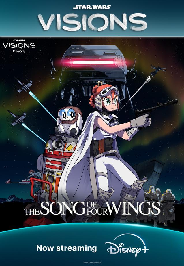Star Wars Visions: La canción de cuatro alas